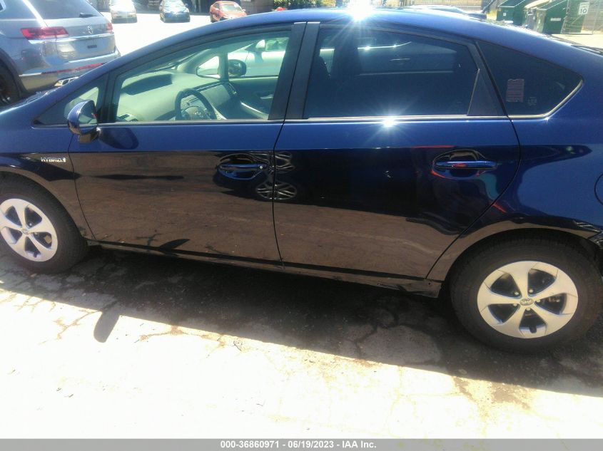 2013 TOYOTA PRIUS ONE/TWO/THREE/FOUR/FIVE - JTDKN3DU2D0344637