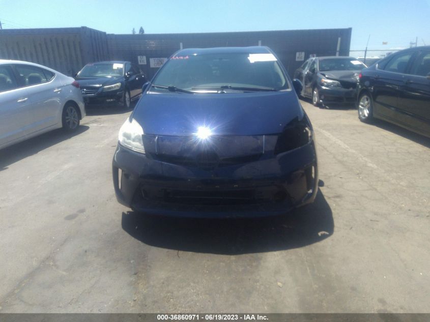 2013 TOYOTA PRIUS ONE/TWO/THREE/FOUR/FIVE - JTDKN3DU2D0344637