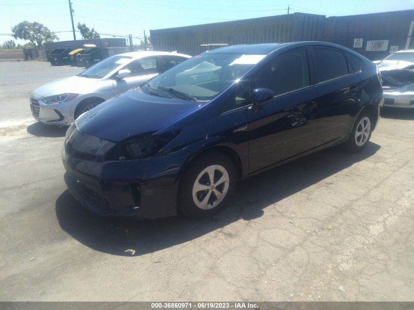 2013 TOYOTA PRIUS ONE/TWO/THREE/FOUR/FIVE - JTDKN3DU2D0344637