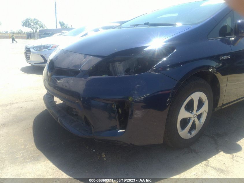2013 TOYOTA PRIUS ONE/TWO/THREE/FOUR/FIVE - JTDKN3DU2D0344637