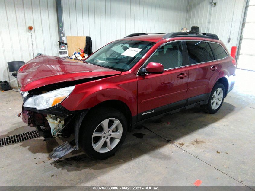 2013 SUBARU OUTBACK 2.5I PREMIUM - 4S4BRCCC9D3201725