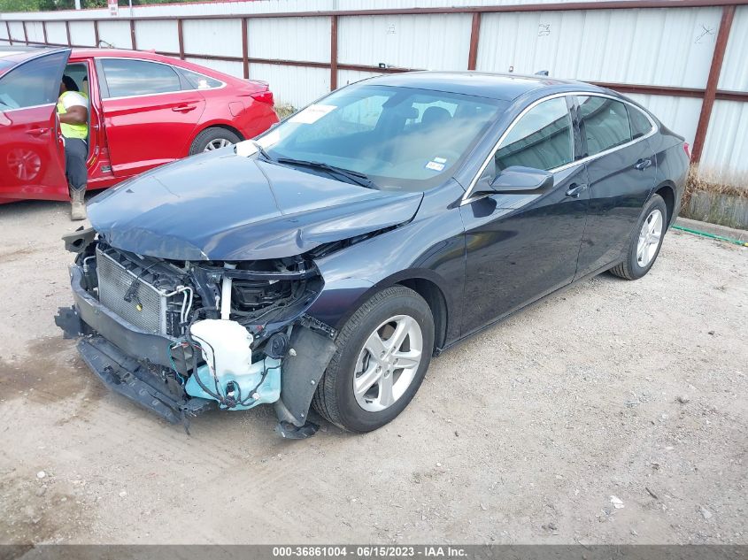 2022 CHEVROLET MALIBU LT - 1G1ZD5STXNF134236