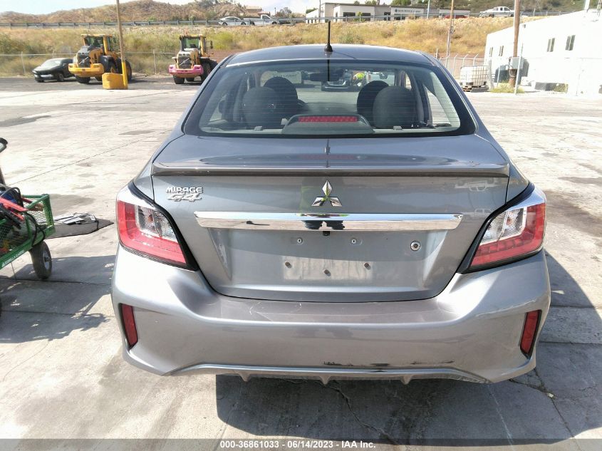 2022 MITSUBISHI MIRAGE G4 ES/LE/BLACK EDITION - ML32FUFJ4NHF06993