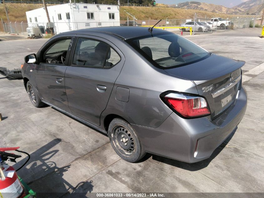 2022 MITSUBISHI MIRAGE G4 ES/LE/BLACK EDITION - ML32FUFJ4NHF06993