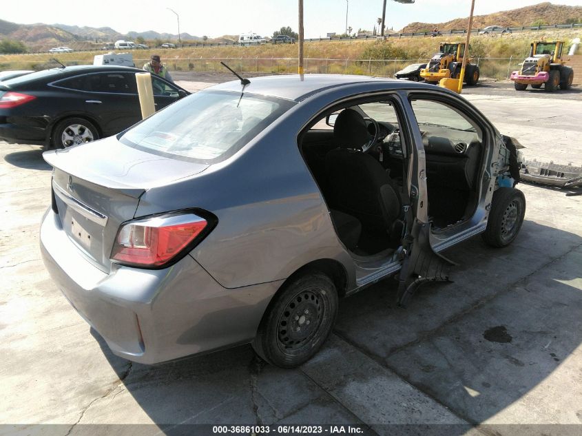 2022 MITSUBISHI MIRAGE G4 ES/LE/BLACK EDITION - ML32FUFJ4NHF06993