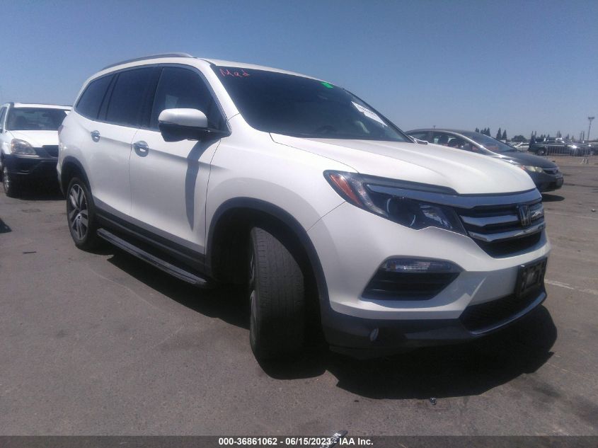 2017 HONDA PILOT TOURING - 5FNYF5H92HB013041