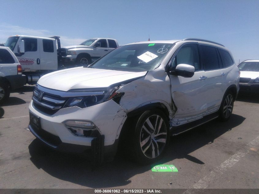2017 HONDA PILOT TOURING - 5FNYF5H92HB013041