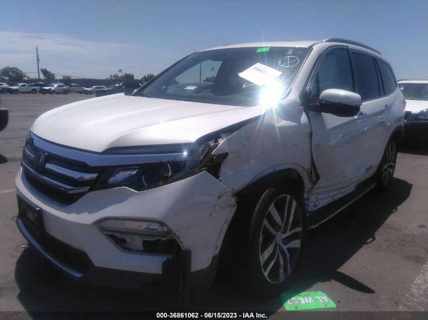 2017 HONDA PILOT TOURING - 5FNYF5H92HB013041