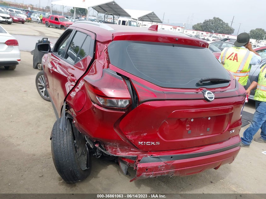 VIN 3N1CP5CV0ML509823 2021 NISSAN KICKS SV