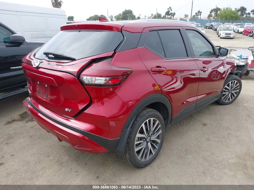 VIN 3N1CP5CV0ML509823 2021 NISSAN KICKS SV