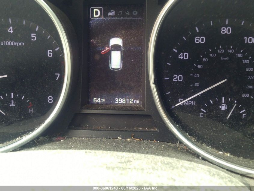2017 HYUNDAI SANTA FE SE - KM8SN4HF0HU227862