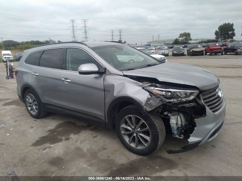 2017 HYUNDAI SANTA FE SE - KM8SN4HF0HU227862