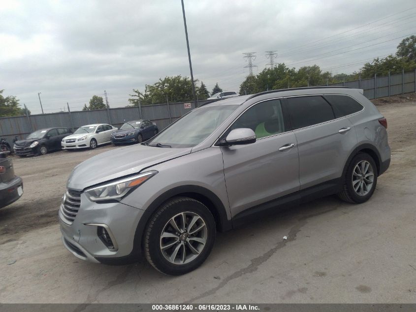 2017 HYUNDAI SANTA FE SE - KM8SN4HF0HU227862