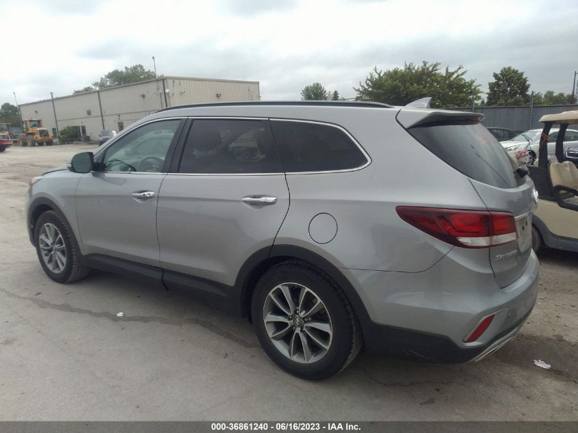 2017 HYUNDAI SANTA FE SE - KM8SN4HF0HU227862