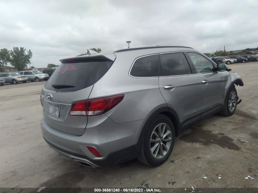 2017 HYUNDAI SANTA FE SE - KM8SN4HF0HU227862