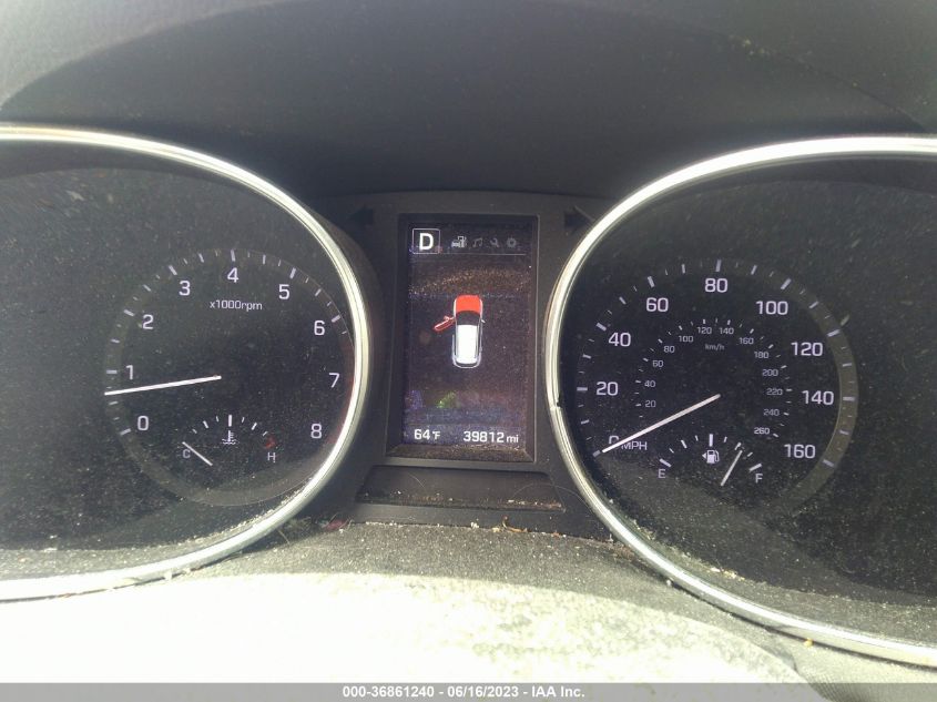 2017 HYUNDAI SANTA FE SE - KM8SN4HF0HU227862