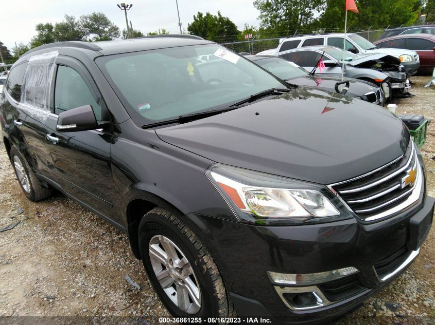 2014 CHEVROLET TRAVERSE LT - 1GNKRHKD7EJ278478