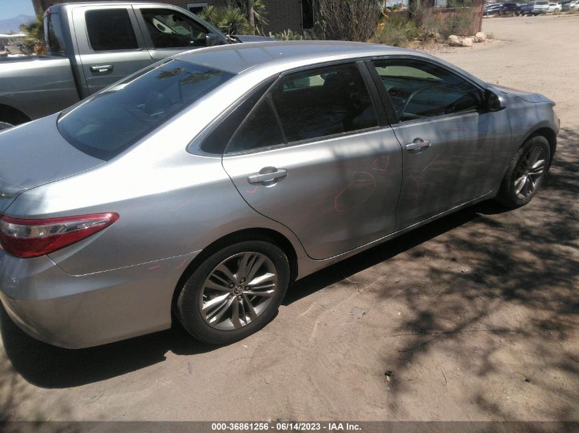 2015 TOYOTA CAMRY SE - 4T1BF1FK1FU944280
