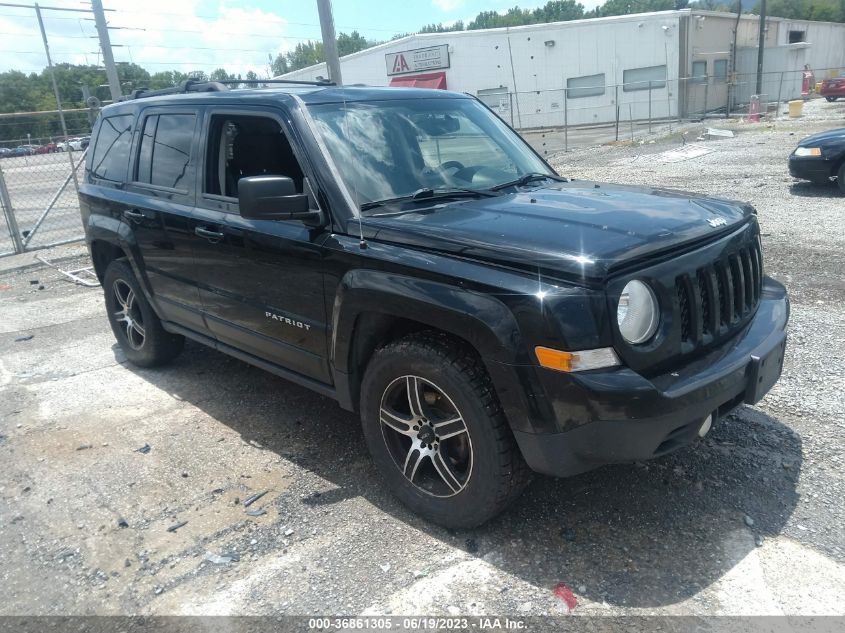2016 JEEP PATRIOT SPORT - 1C4NJPBA4GD575710