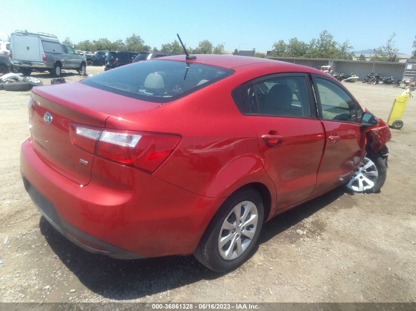 2014 KIA RIO LX - KNADM4A31E6364838