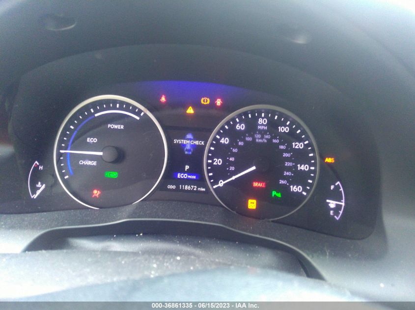 2015 LEXUS ES 300H HYBRID JTHBW1GG5F2077538