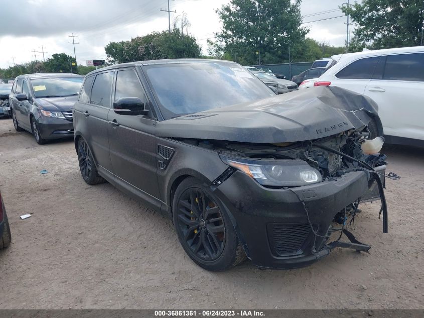 2016 LAND ROVER RANGE ROVER SPORT SVR - SALWZ2EF1GA551625