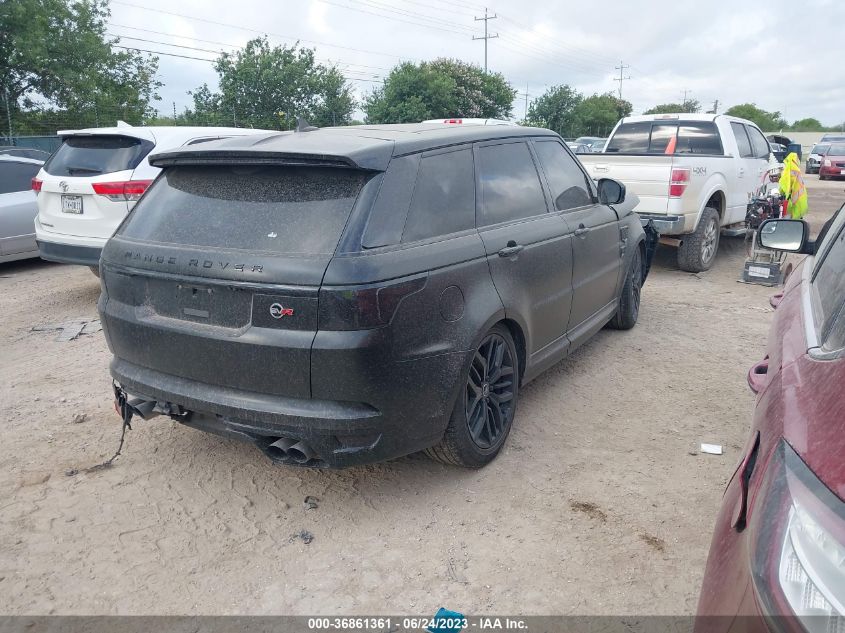 2016 LAND ROVER RANGE ROVER SPORT SVR - SALWZ2EF1GA551625