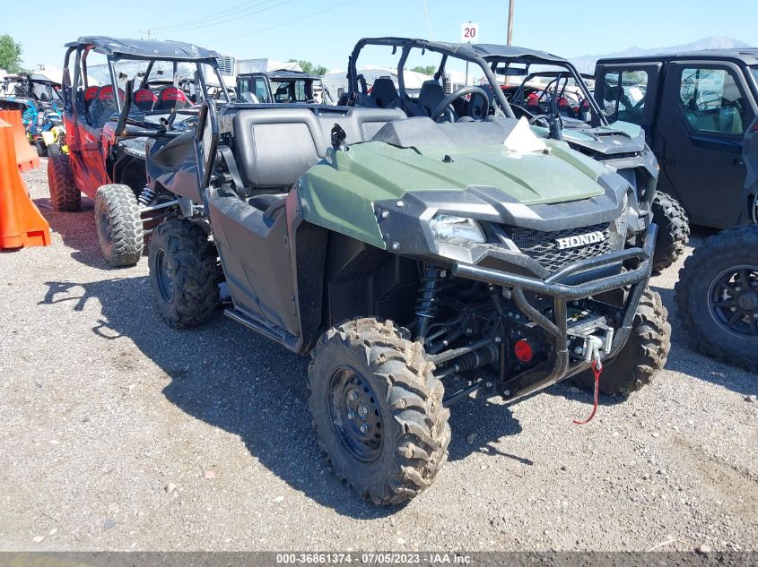 2021 HONDA SXS700 M2 - 1HFVE0292M4701923