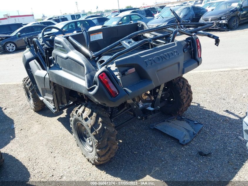 2021 HONDA SXS700 M2 1HFVE0292M4701923
