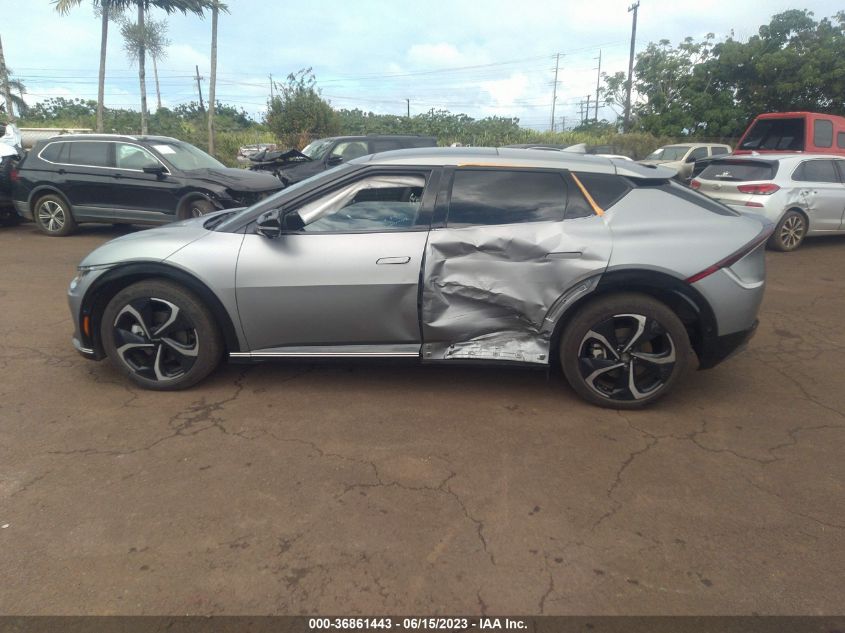 2022 KIA EV6 GT-LINE KNDC3DLCXN5031543
