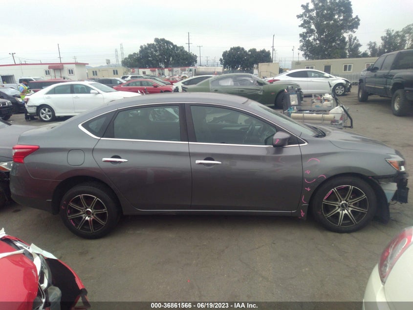 VIN 3N1AB7AP0KY422560 2019 NISSAN SENTRA S