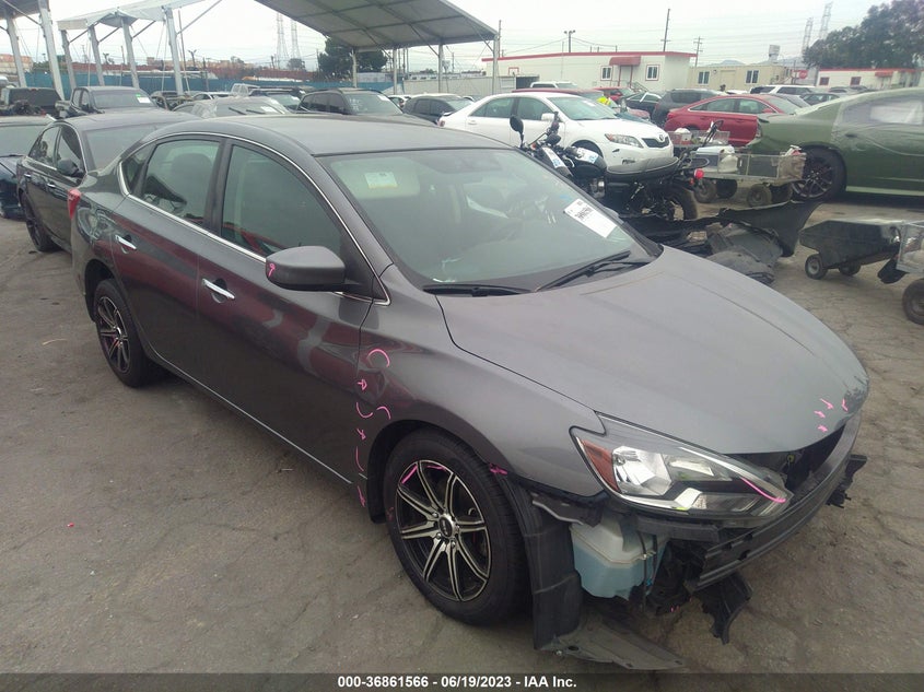 VIN 3N1AB7AP0KY422560 2019 NISSAN SENTRA S