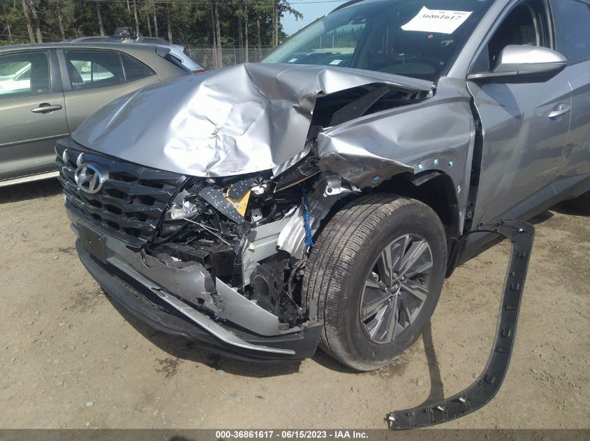 2022 HYUNDAI TUCSON HYBRID BLUE - KM8JBCA17NU071439