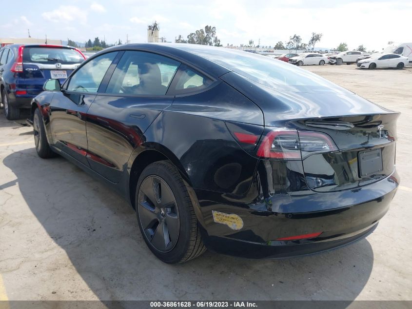 2022 TESLA MODEL 3 - 5YJ3E1EA4NF333431