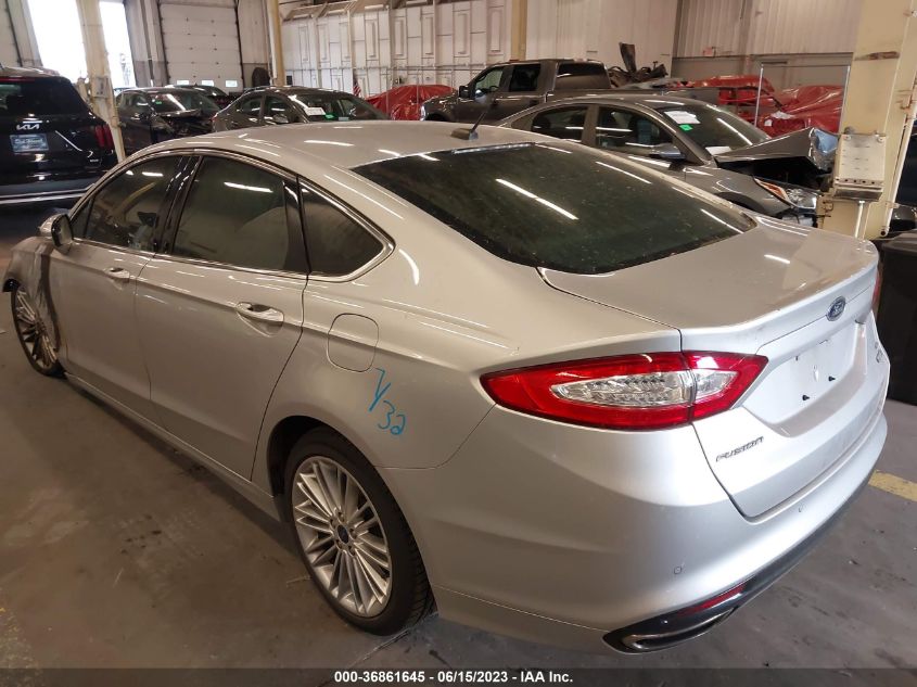 2016 FORD FUSION SE - 3FA6P0T92GR343263