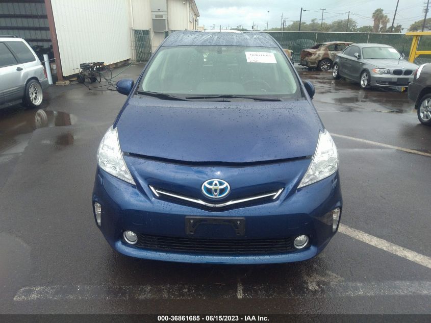 2014 TOYOTA PRIUS V TWO/THREE/FIVE - JTDZN3EUXEJ007240