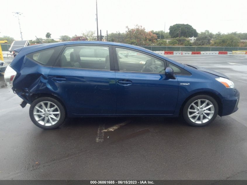 2014 TOYOTA PRIUS V TWO/THREE/FIVE - JTDZN3EUXEJ007240
