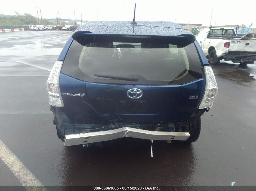 2014 TOYOTA PRIUS V TWO/THREE/FIVE - JTDZN3EUXEJ007240