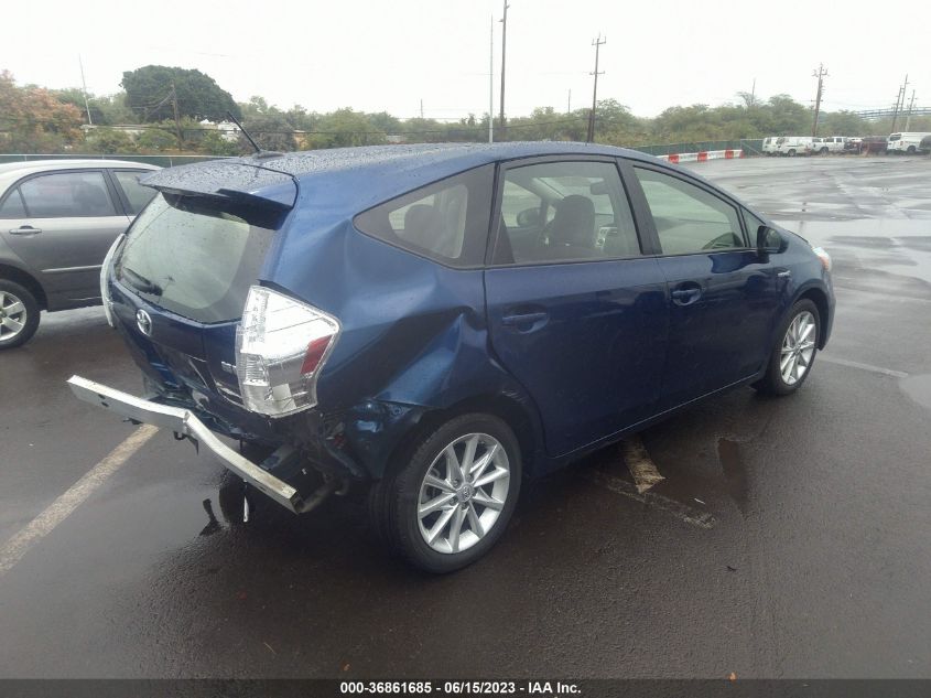 2014 TOYOTA PRIUS V TWO/THREE/FIVE - JTDZN3EUXEJ007240