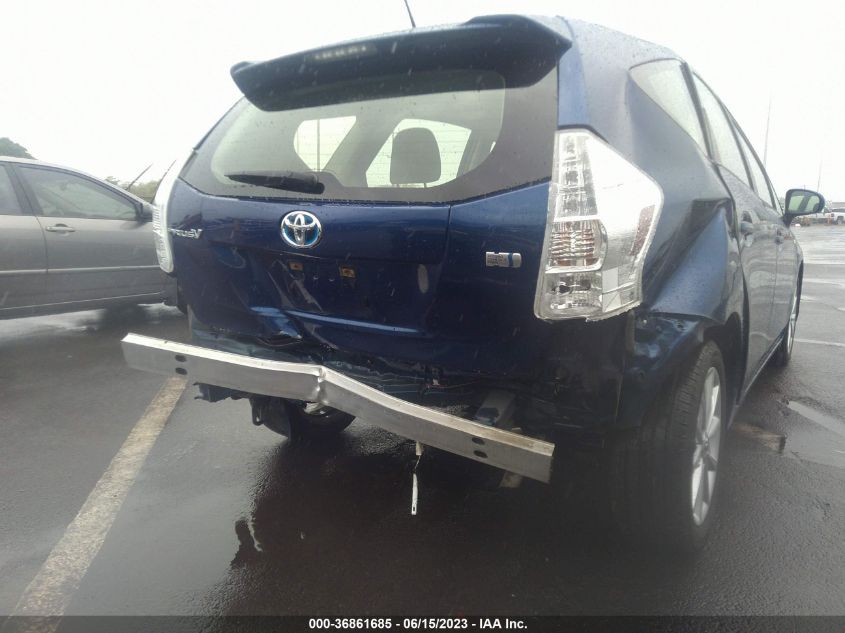 2014 TOYOTA PRIUS V TWO/THREE/FIVE - JTDZN3EUXEJ007240