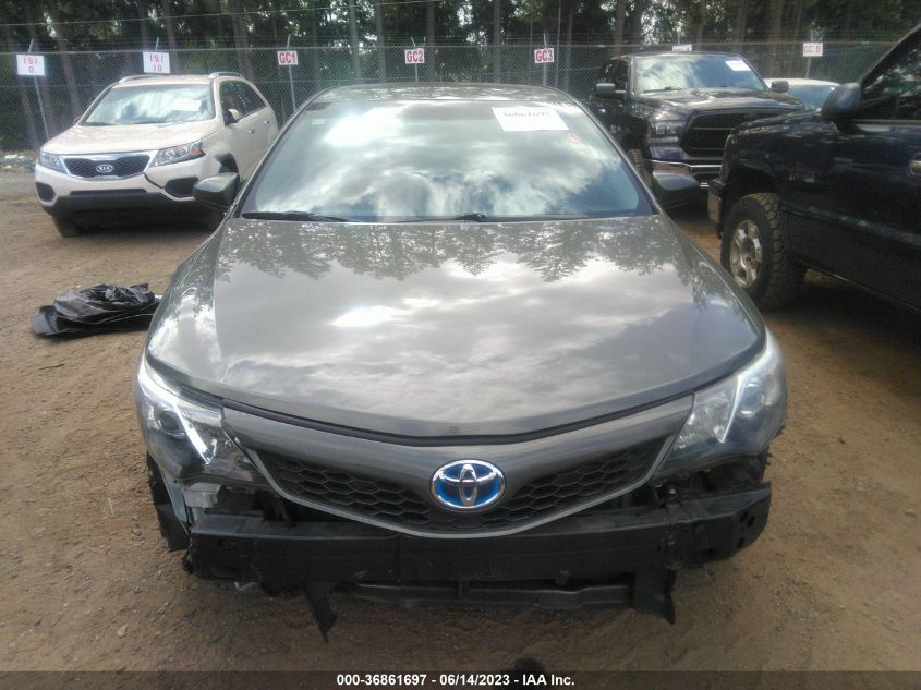 2014 TOYOTA CAMRY HYBRID LE/XLE/SE LIMITED EDITION - 4T1BD1FK9EU123447