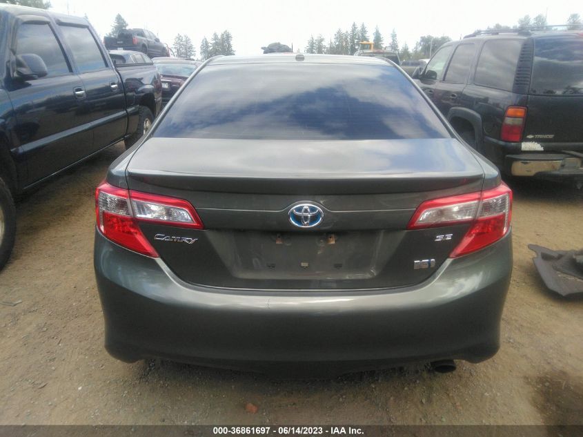 2014 TOYOTA CAMRY HYBRID LE/XLE/SE LIMITED EDITION - 4T1BD1FK9EU123447
