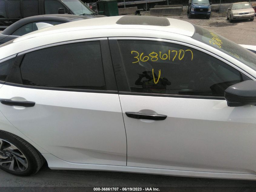 2017 HONDA CIVIC SEDAN EX - 19XFC2F71HE046263