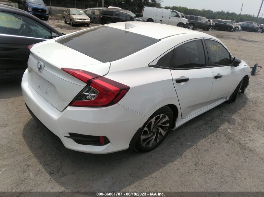 2017 HONDA CIVIC SEDAN EX - 19XFC2F71HE046263
