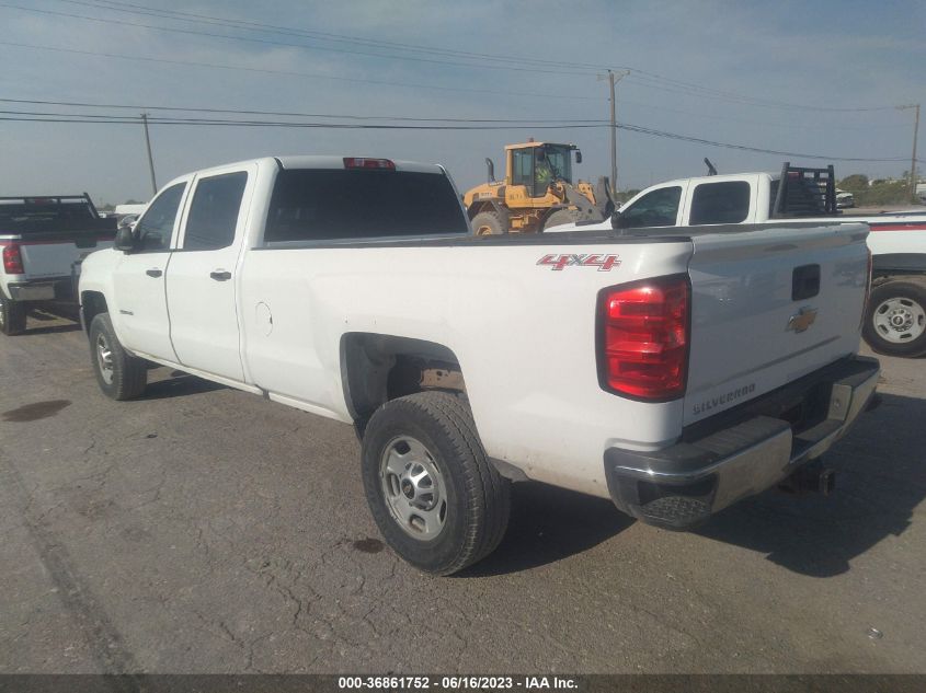 2016 CHEVROLET SILVERADO 2500HD WORK TRUCK - 1GC1KUEG4GF182580