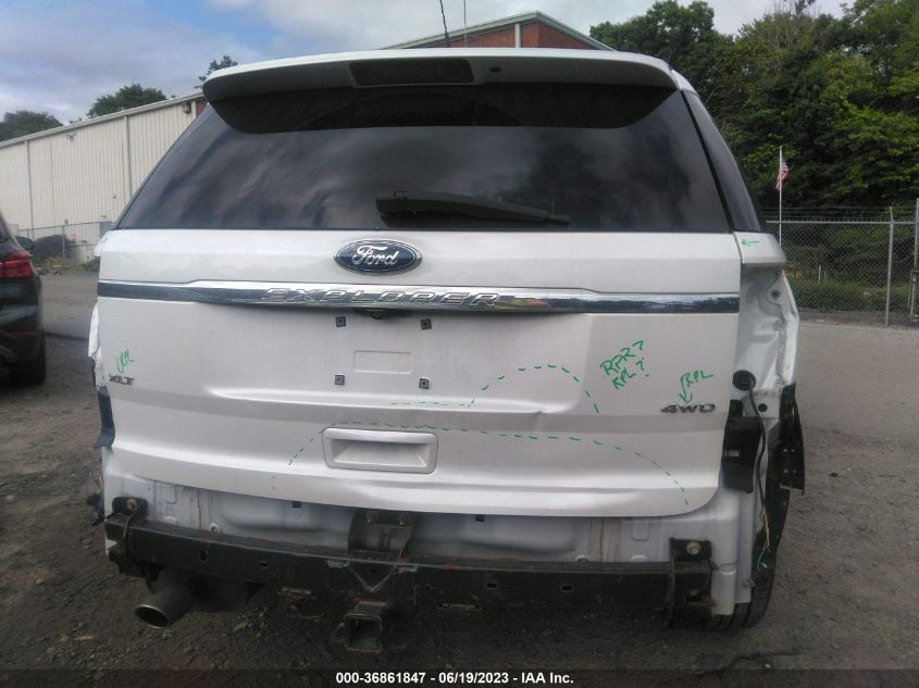2014 FORD EXPLORER XLT - 1FM5K8D85EGA36016