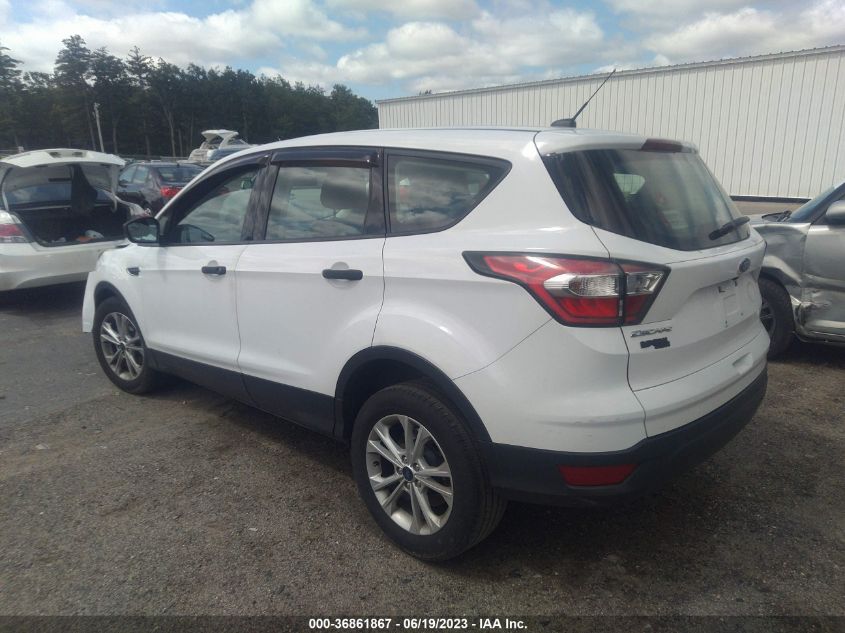 2017 FORD ESCAPE S - 1FMCU0F72HUA47777