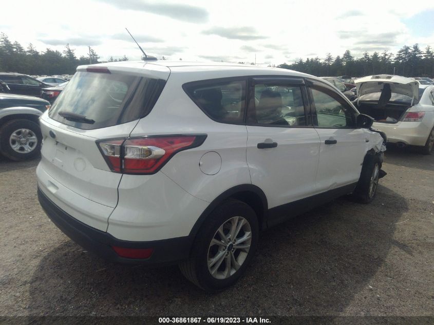 2017 FORD ESCAPE S - 1FMCU0F72HUA47777