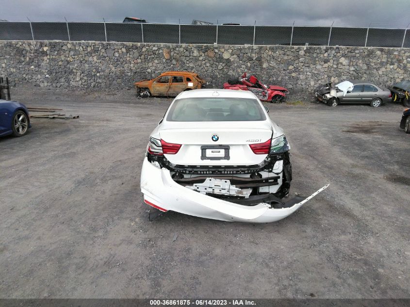 2018 BMW 4 SERIES 430I - WBA4W3C5XJAC97590