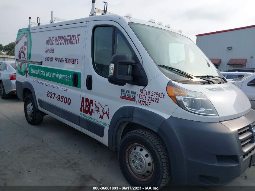 2016 RAM PROMASTER CARGO VAN - 3C6TRVAGXGE135216